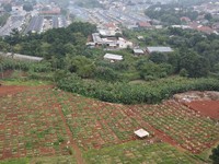 Nyaris Tiada Ruang Kosong, Intip Penuhnya TPU Pondok Ranggon