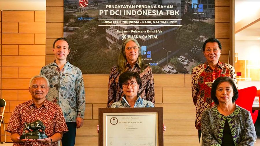 IPO PT DCI Indonesia Tbk (DCII), 6 Januari 2021/BEI