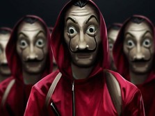 Bukan IndoXXI Cs, Nonton Money Heist Season 5 di Netflix
