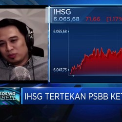 Panic Buying PSBB Ketat, IHSG Terkoreksi Lebih Dari 1%
