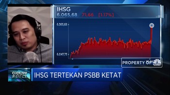 Panic Buying PSBB Ketat, IHSG Terkoreksi Lebih Dari 1%
