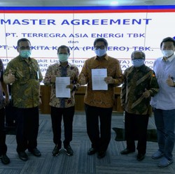 Waskita Karya & TGRA Kerja Sama Proyek EBT Senilai Rp 12,5 T