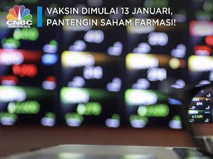 Vaksin Dimulai 13 Januari, Pantengin Saham-saham Farmasi!