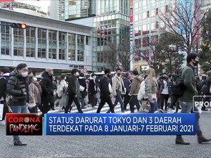 Tokyo Dinyatakan Darurat Covid-19