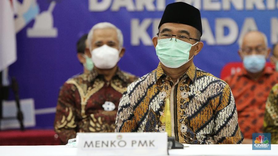 Menko PMK Muhadjir Effendy (CNBC Indonesia/Andrean Kristianto)