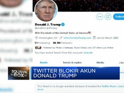 Twitter Blokir Akun Donald Trump