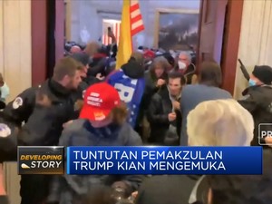 Capitol Ricuh, Trump Siap-siap Dituntut