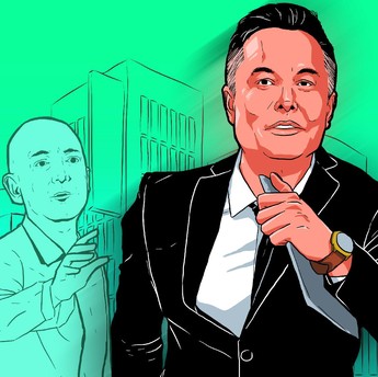 Salip Jeff Bezos, Bos Tesla Elon Musk Orang Terkaya Sejagat!