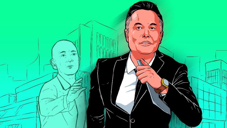 Infografis: Salip Jeff Bezos, Bos Tesla Elon Musk Orang Terkaya di Dunia