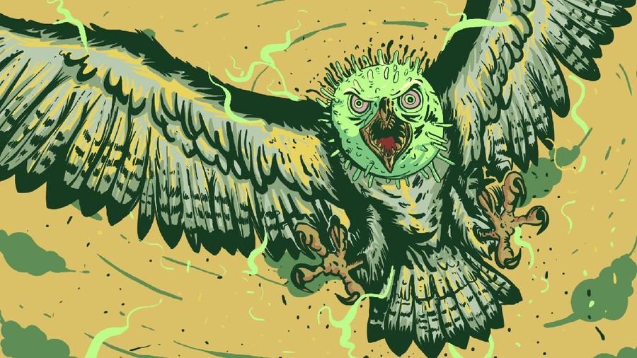 infografis, Waspada!, Wabah Flu Burung Bangkit Lagi