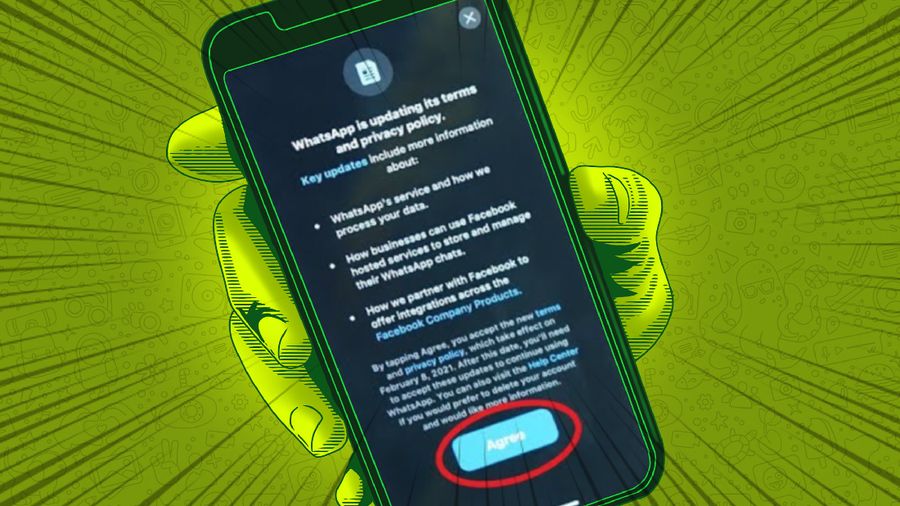Infografis/7 Poin kebijakan privasi baru WhatsApp yang perlu kamu ketahui/Aristya RAhadian