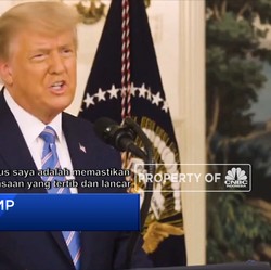 Usai Dikunci, Trump 