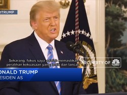 Usai Dikunci, Trump "Ngetwit" Lagi