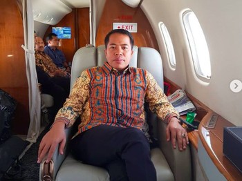 Mantan Ketua HMI Mulyadi & Istri Jadi Penumpang Pesawat SJ182
