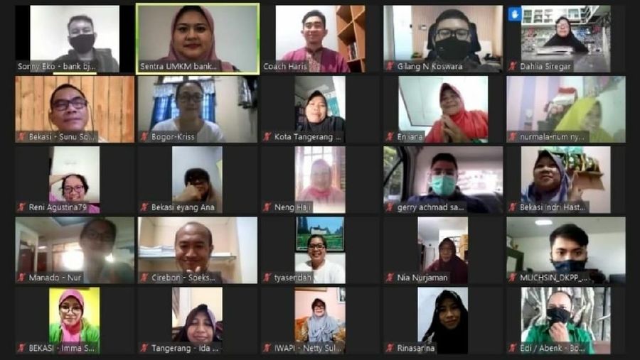 Bincang Jumat Bisnis Online bank bjb
