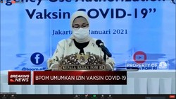 BPOM Resmi Izinkan Penggunaan Vaksin Sinovac