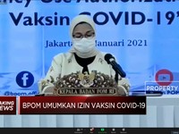 BPOM Resmi Izinkan Penggunaan Vaksin Sinovac