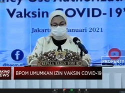 BPOM Resmi Izinkan Penggunaan Vaksin Sinovac