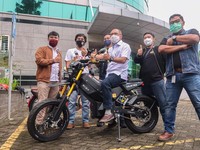 Elnusa Kenalkan Inovasi Motor Listrik Elbike
