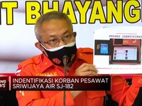 Inafis Berhasil Identifikasi 1 Korban Sriwijaya Air