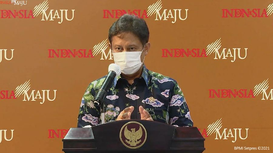 Menteri Kesehatan Budi Gunadi Sadikin (Tangkapan Layar Youtube Sekretariat Presiden)