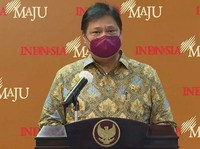 Airlangga: PDB RI 2021 Diprediksi Tembus 5,5%