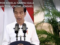 RI Impor Kedelai Sampai Gula Jutaan Ton, Jokowi Murka!