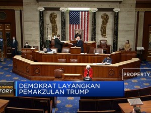 Demokrat Layangkan Pemakzulan Trump