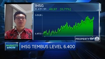 IHSG Tembus Level 6.400, Analis: Waspada Koreksi Sehat