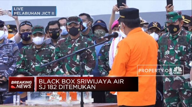 KNKT Terima Flight Data Recorder Pesawat Sriwijaya Air SJ 182