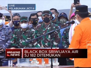 KNKT Terima Flight Data Recorder Pesawat Sriwijaya Air SJ 182