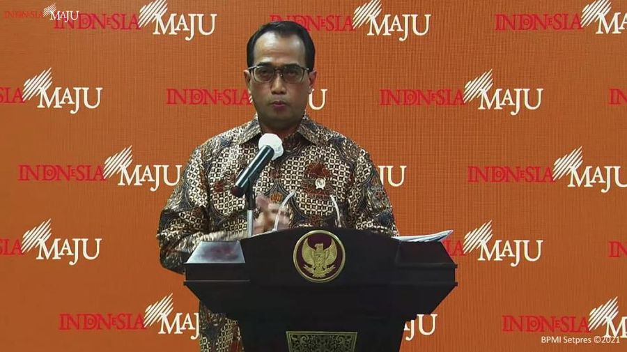 Menteri Perhubungan Budi Karya Sumadi (tangkapan Layar Youtube Sekretariat Presiden)