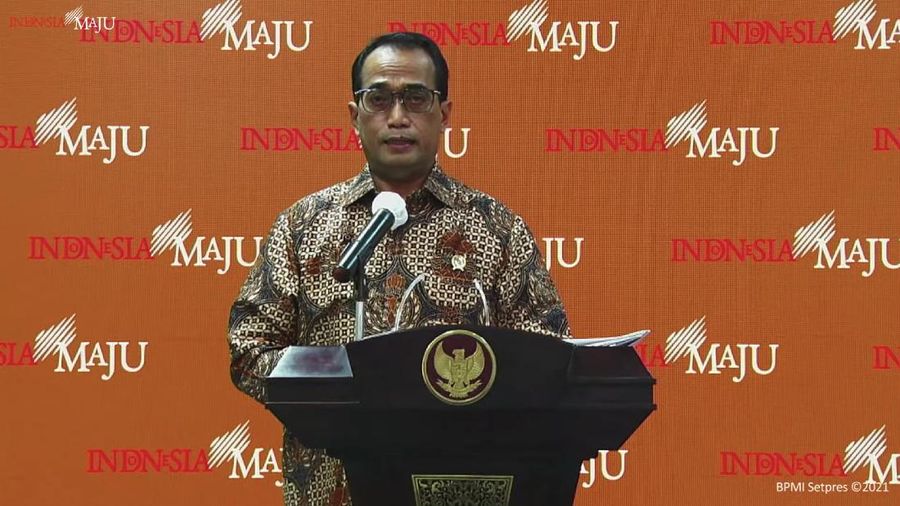 Menteri Perhubungan Budi Karya Sumadi (tangkapan Layar Youtube Sekretariat Presiden)