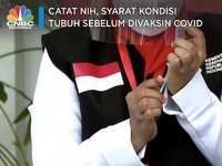 Catat Nih, Syarat Kondisi Tubuh Sebelum Divaksin Covid