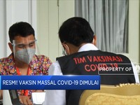 Resmi! Vaksin Massal Covid-19 Dimulai