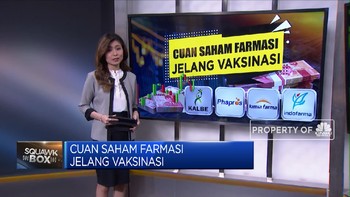 Cuan Saham Farmasi Jelang Vaksinasi