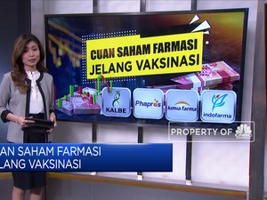 Cuan Saham Farmasi Jelang Vaksinasi