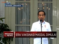Jokowi: Setelah Divaksin Tetap Disiplin Protokol Kesehatan!