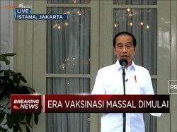 Jokowi: Setelah Divaksin Tetap Disiplin Protokol Kesehatan!