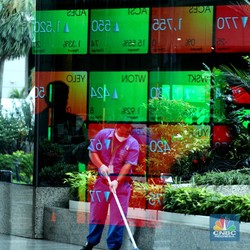 Investor Asing Menyerbu, IHSG Konsisten Menguat di Sesi 1
