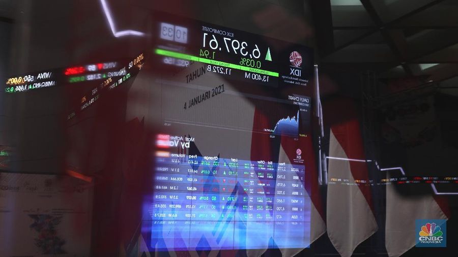 Ilustrasi IHSG (CNBC Indonesia/ Tri Susilo)