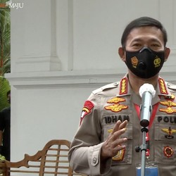 Disuntik Vaksin Covid-19, Kapolri: Tidak Perlu Ada Keraguan!
