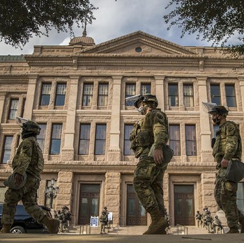 Intip Pengawasan Ketat Gedung Capitol Tempat Pelantikan Biden