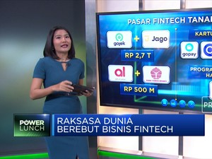 Raksasa Dunia Berebut Bisnis Fintech