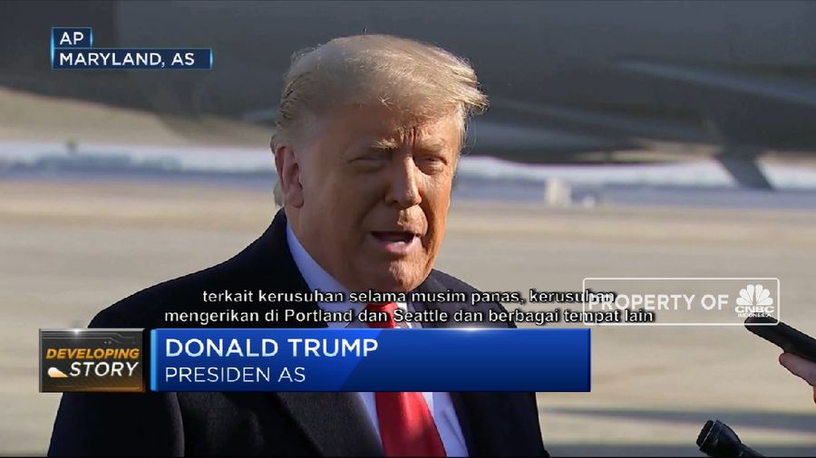 Trump Menolak Bertanggung Jawab atas Tragedi Capitol (CNBC Indonesia TV)
