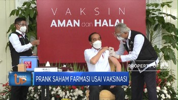 Prank Saham Farmasi Usai Vaksinasi
