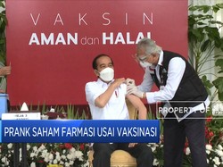 Prank Saham Farmasi Usai Vaksinasi