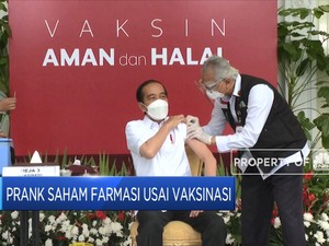 Prank Saham Farmasi Usai Vaksinasi