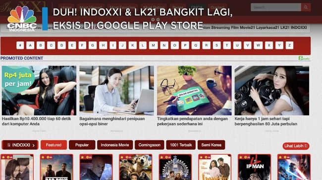 21 Tempat Nonton Film Legal dan Aman November, "Say No to" LK21-IndoXXI
