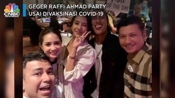 Geger Raffi Ahmad Party Usai Divaksinasi Covid-19
